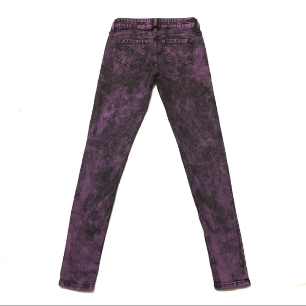 Hot topic Love sick acid purple wash the Skinny - Picture 7 of 8